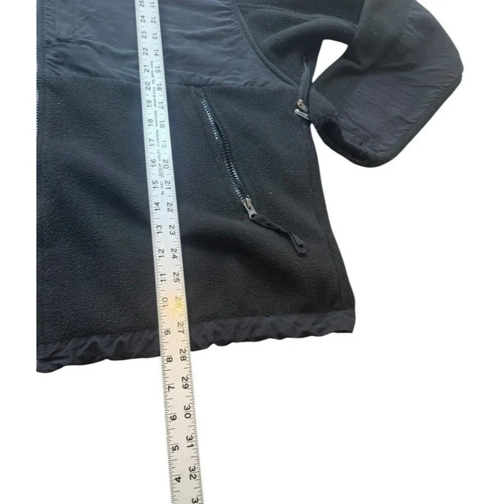 The North Face Denali Fleece Jacket Mens Size XL Black Zip Midweight Unisex Y2K